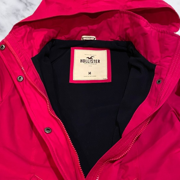 Hollister Pink Women's Jacket - Picture 4 of 4
